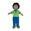 Fair trade boy doll set - Zakariya Muslim Boy