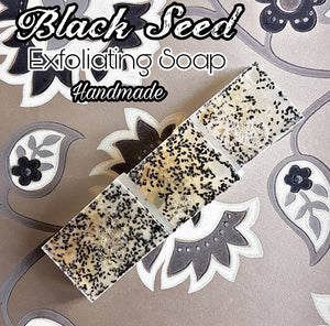 Handmade Exfoliating Blackseed Soap