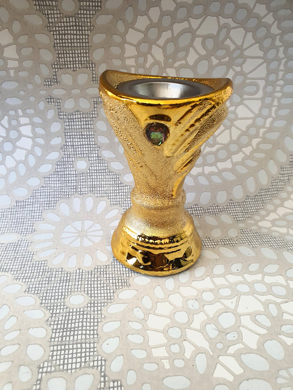 Mini Bukhoor Burner Gold