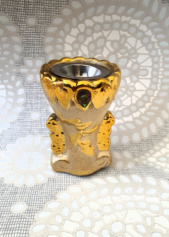 Mini Bukhoor Burner Gold