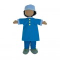 Fair trade boy doll set - Zakariya Muslim Boy