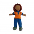 Fair trade boy doll set - Adam Muslim Boy