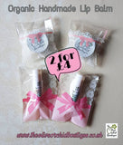 2 for £4 Organic Handmade Lip Balm