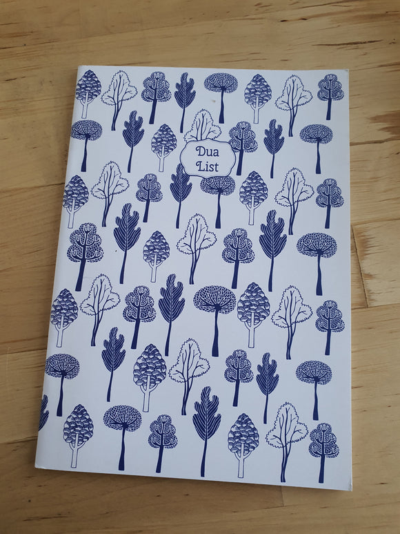 Dua List Notebook