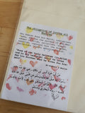 Handmade 'Love You For the Sake of Allah' Card