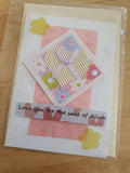 Handmade 'Love You For the Sake of Allah' Card